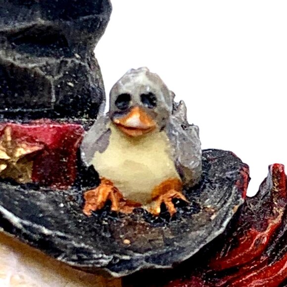 Boyds Bears & Friends “The Folkwear Collection” Snowman Birdhouse Brooch Pin - Picture 3 of 7